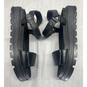 Timberland Women's Ray City Ankle Strap Sandal. Women. Black. Size 9